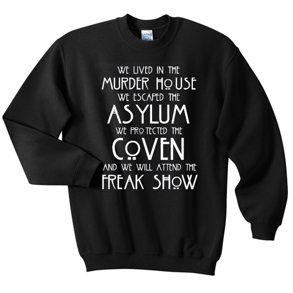 american horror story vogue sweatshirt