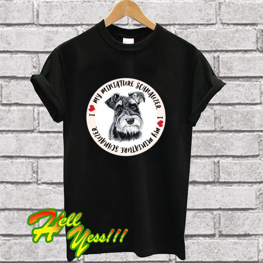 all saints schnauzer tshirt